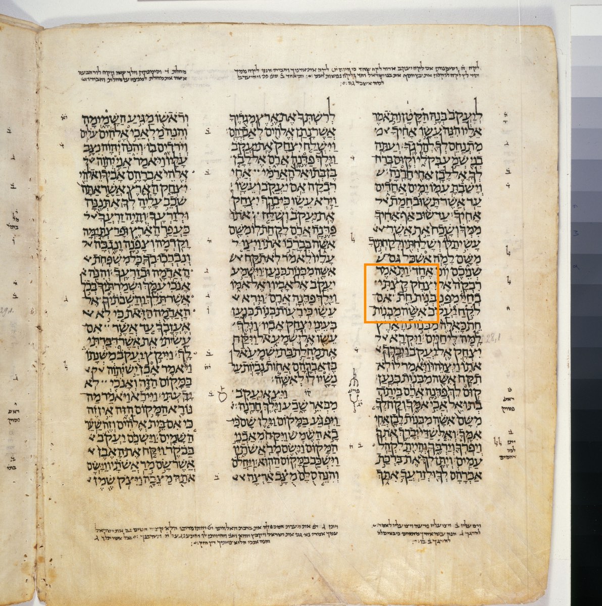 Rebekah's Weariness — Genesis 27:46 in the Leningrad Codex