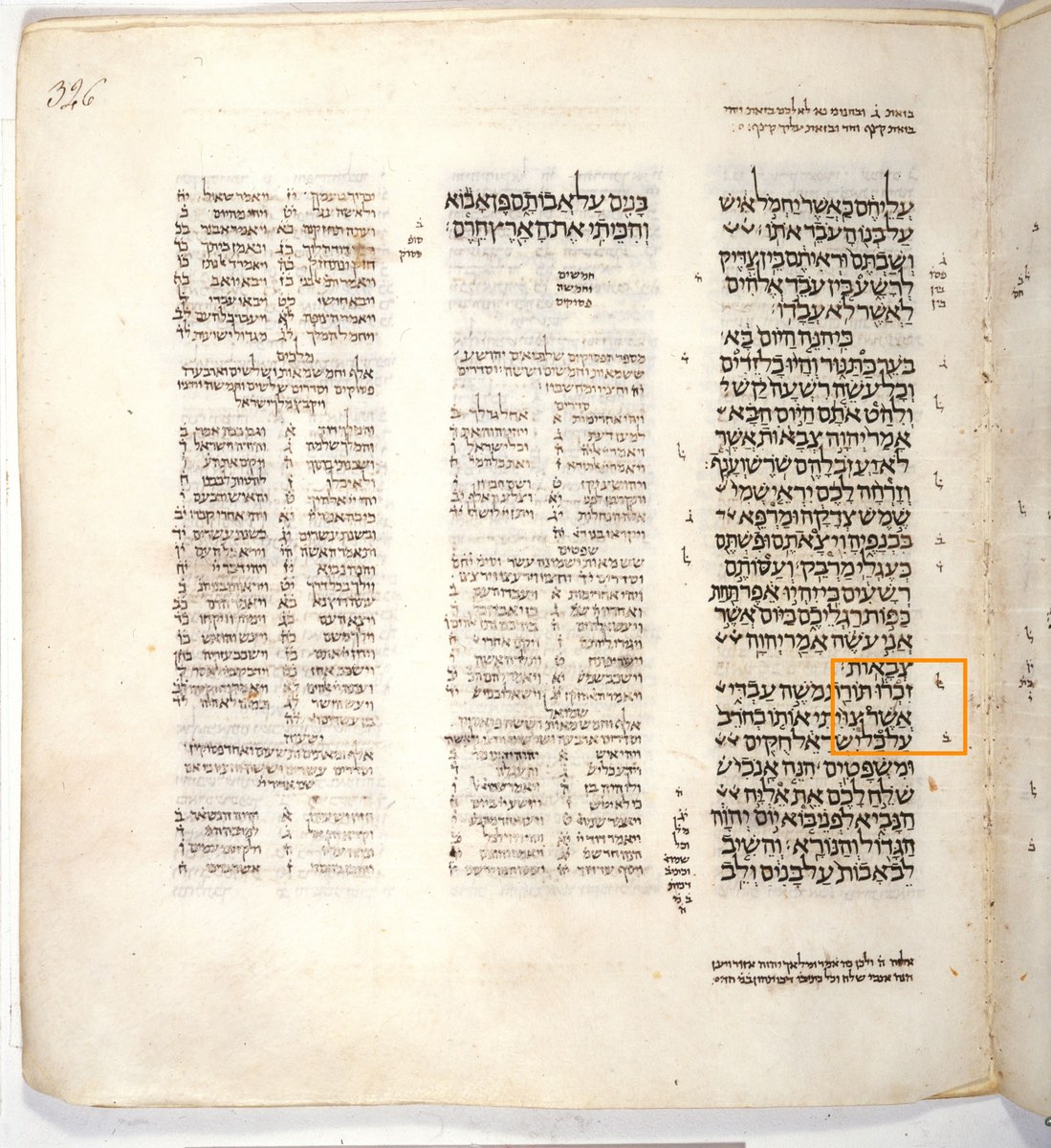 Remember the Torah — the Zayin Tradition — Malachi 3:22 (4:4 in English Bibles) in the Leningrad Codex