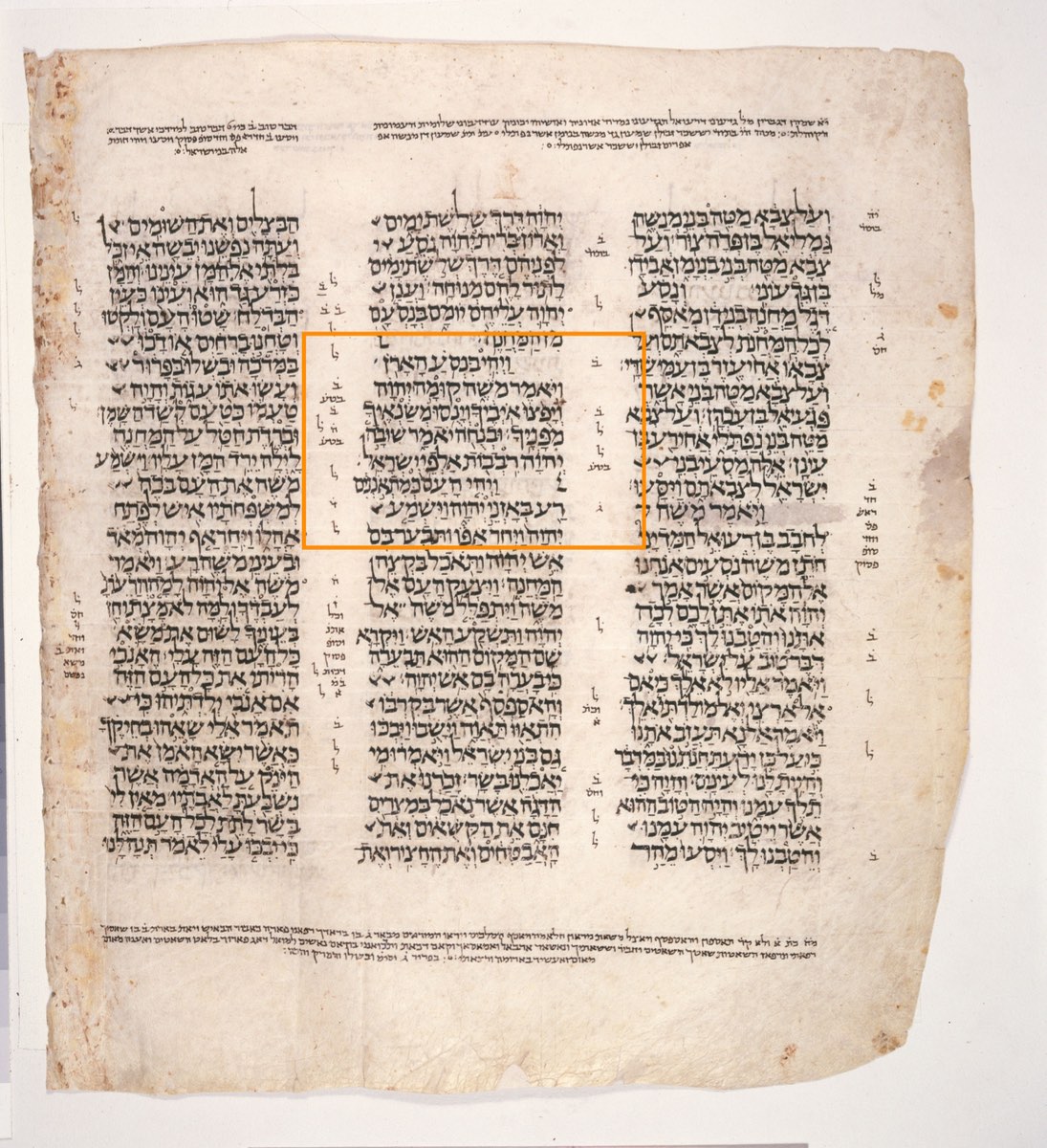 The Bracketed Verses of the Ark — Numbers 10:35–36 in the Leningrad Codex
