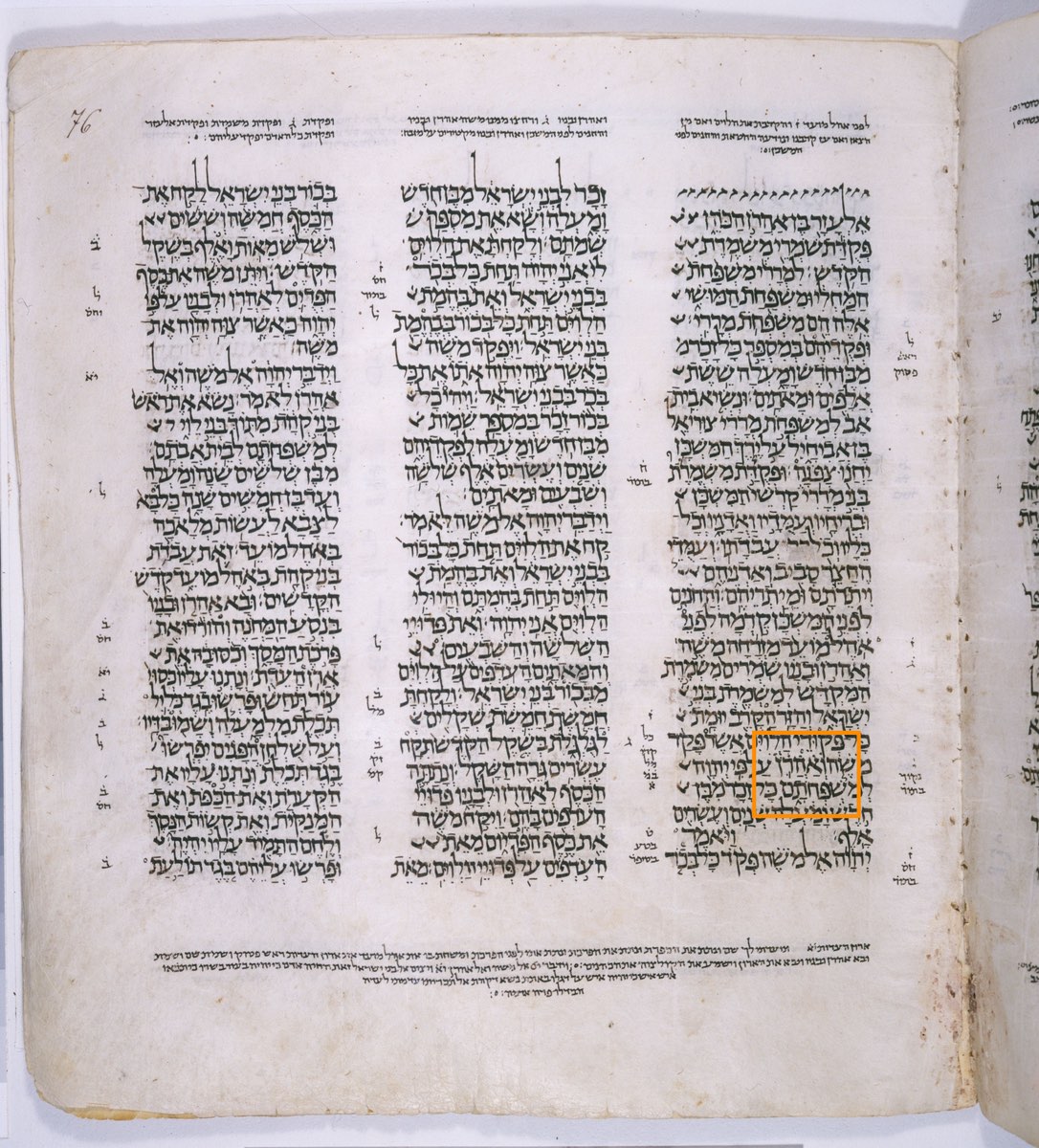 The Dotted Aaron — Numbers 3:39 in the Leningrad Codex