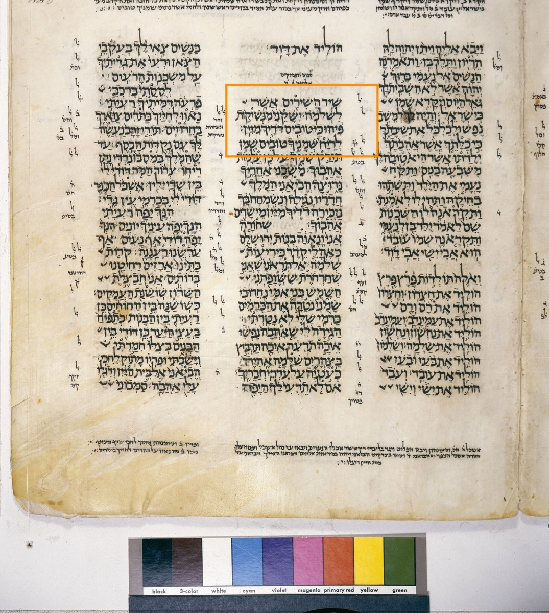 The Shin of the Song — a Variant Tradition — Song of Songs 1:1 in the Leningrad Codex